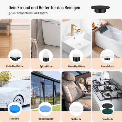HikariHome Power Schrubber – Mühelos sauber, strahlend rein